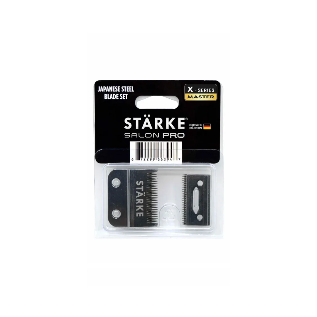 Starke Salon Pro Spare Blade Set Compatible With Wahl Clippers (CLIPPER BLADES) STARKE CLIPPER BLADE