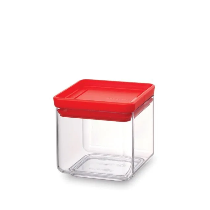 Square Canister 0.7L - Red