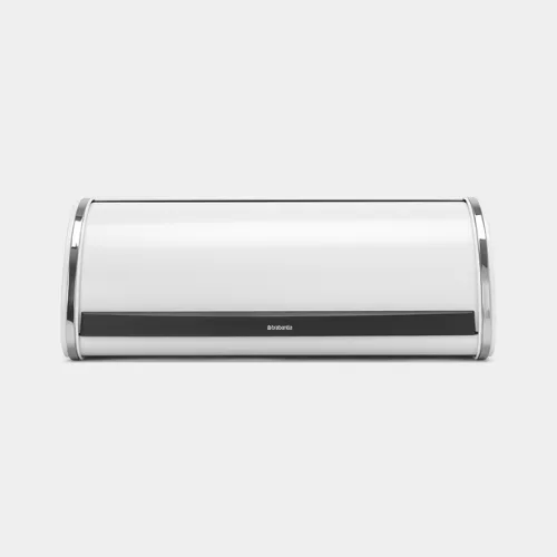 Roll Top Bread Bin - White