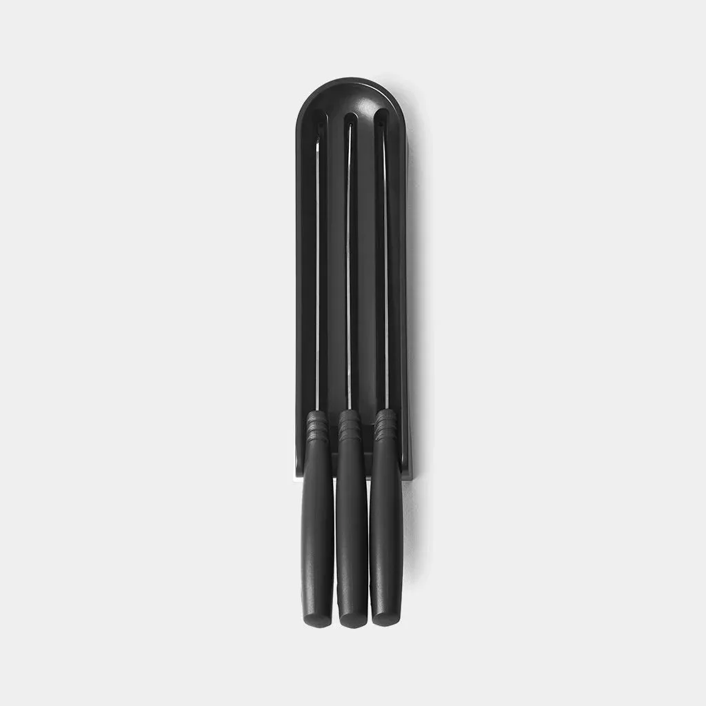 Brabantia Tasty Chopping Board Set 3 + Knife Block Set 3
