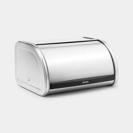BRABANTIA ROLL TOP BREAD BIN Medium - Matt Steel
