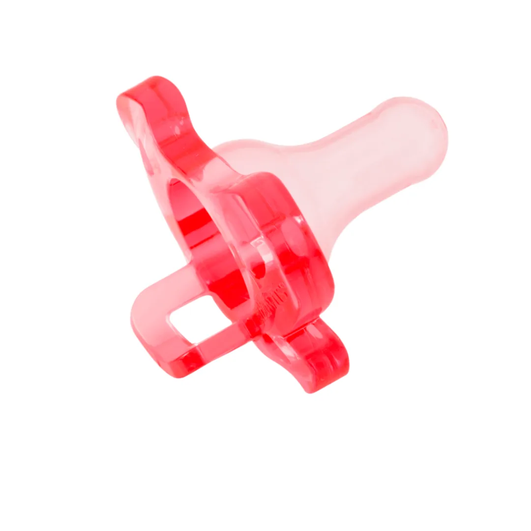 Dr. Brown's One-Piece Pacifier - Stage 1 * 0-6M - Red, 1-Pack-PS11350