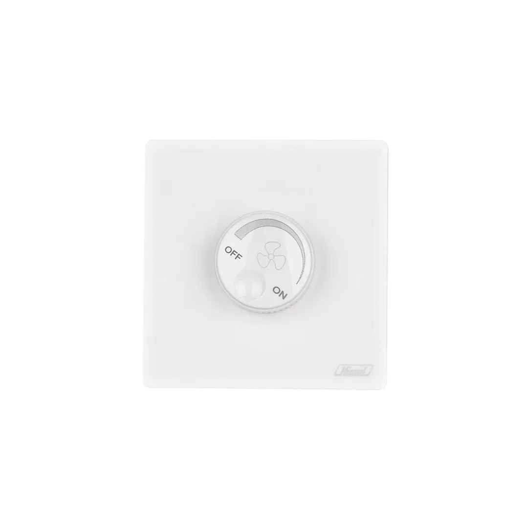 Himel Altivo 1 Gang CV Fan Dimmer 500W (2-Line) White