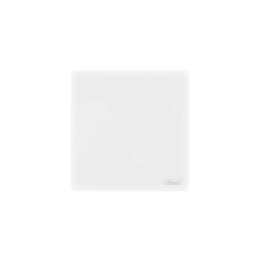 Himel Altivo 1 Gang Blank Plate White