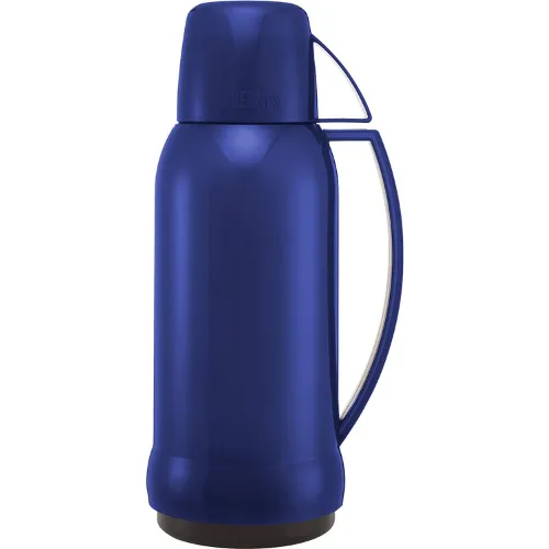 Jupiter Glass Vacuum Flask 1.0L Blue 17002