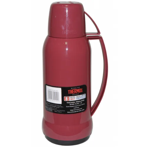 Jupiter Glass Vacuum Flask 1.0L Red 16999