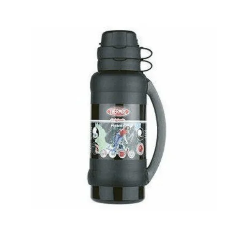 Premier Glass Vacuum Insulated Flask 1.8L Black 13875