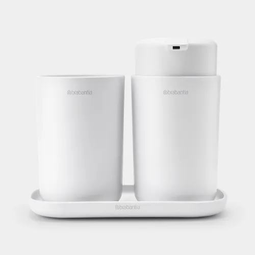 Renew Bathroom Accessory Set of 3 - White