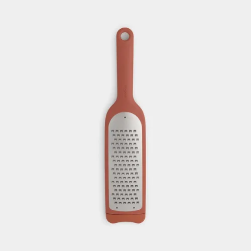 Coarse Grater Plus Cover - Terracotta Pink Tasty+