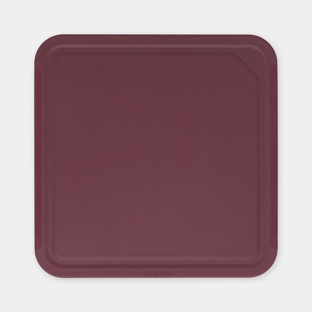 Brabantia Tasty+ Chopping Board Medium Aubergine Red 123122