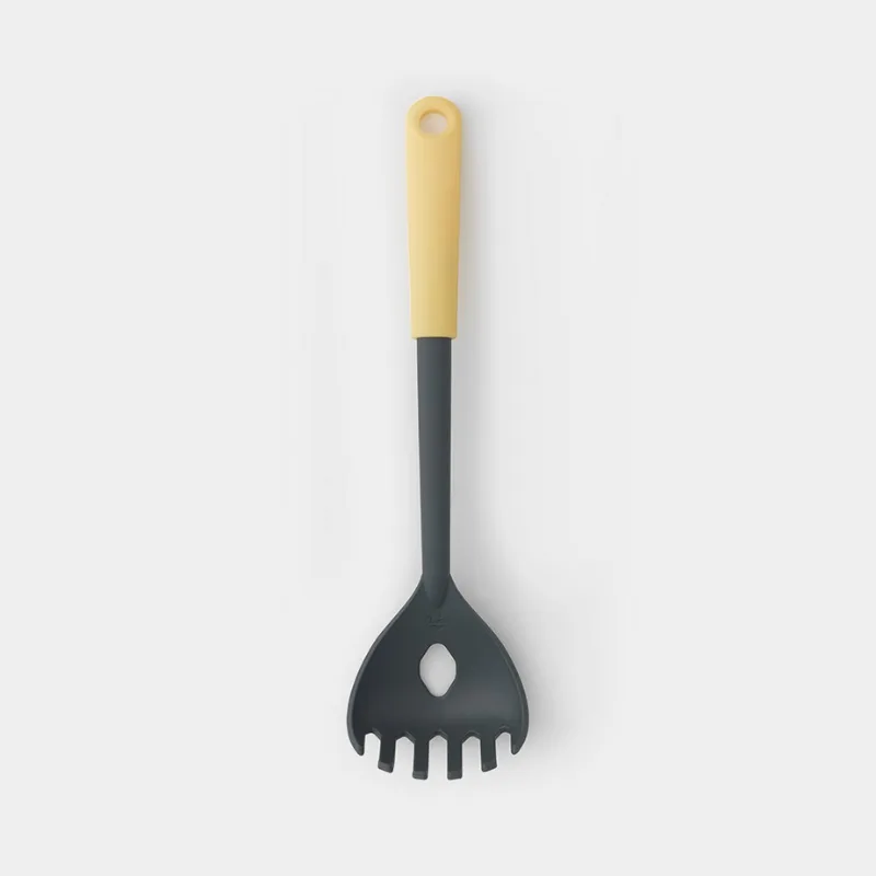 Brabantia Tasty+ Spaghetti Spoon Plus Measure Tool Vanilla Yellow 122705