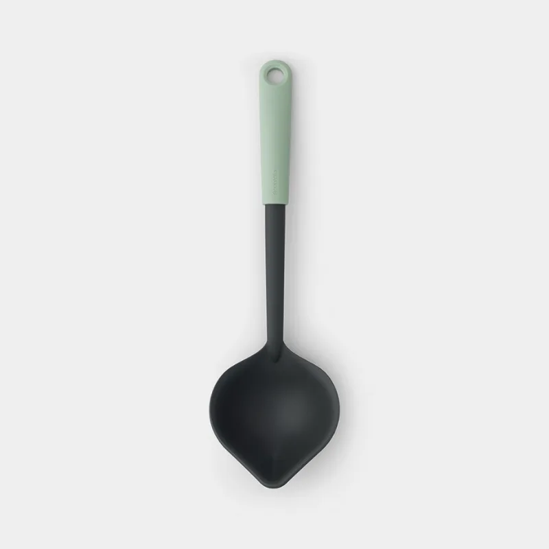 Brabantia Tasty+ Soup Ladle Plus Scraper Jade Green 122729