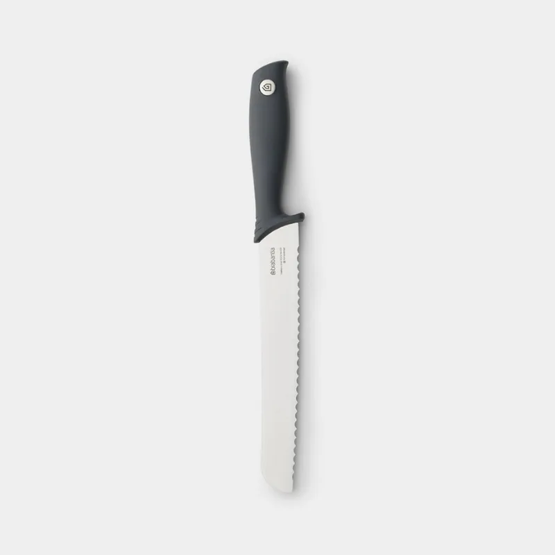 Brabantia Tasty+ Bread Knife Dark Grey 120626