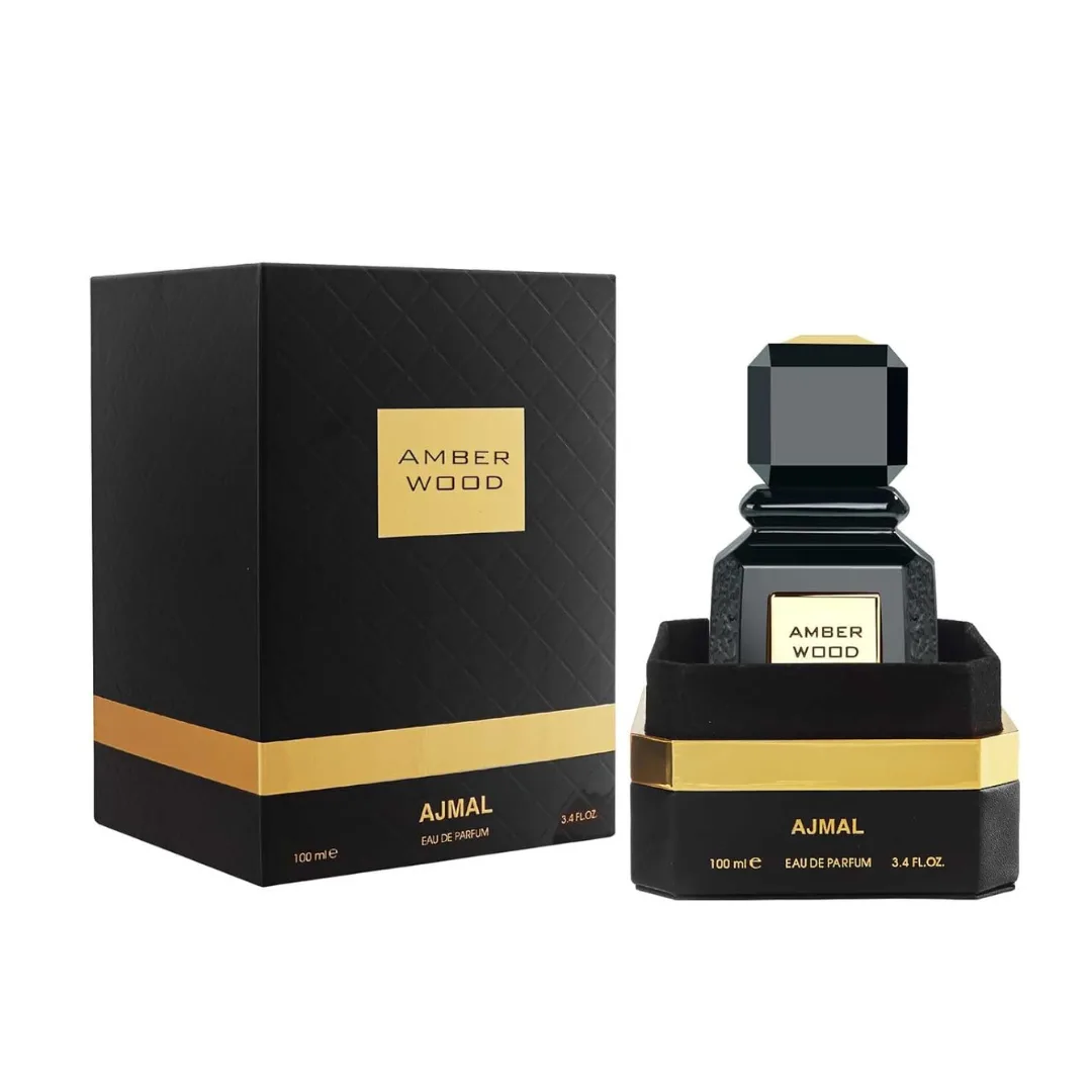 Ajmal Amber Wood Eau de Parfum 100ml – Rich Woody Oud Fragrance