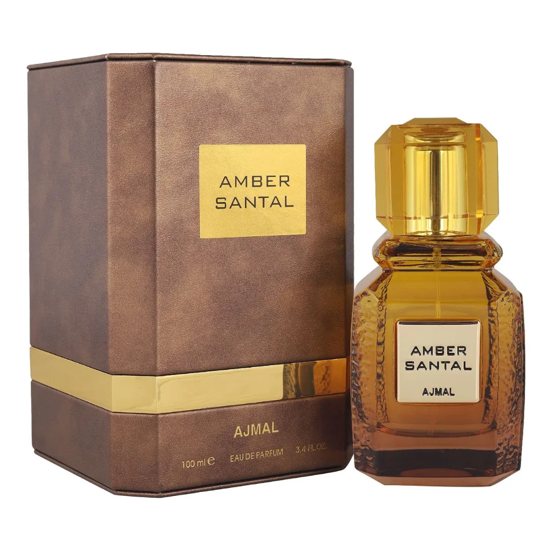 Ajmal Amber Santal Eau de Parfum 100ml – Warm Woody Fragrance