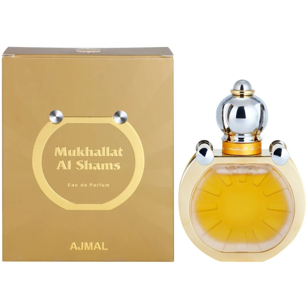 Ajmal Mukhallat Shams EDP 50ml – Radiant Unisex Fragrance