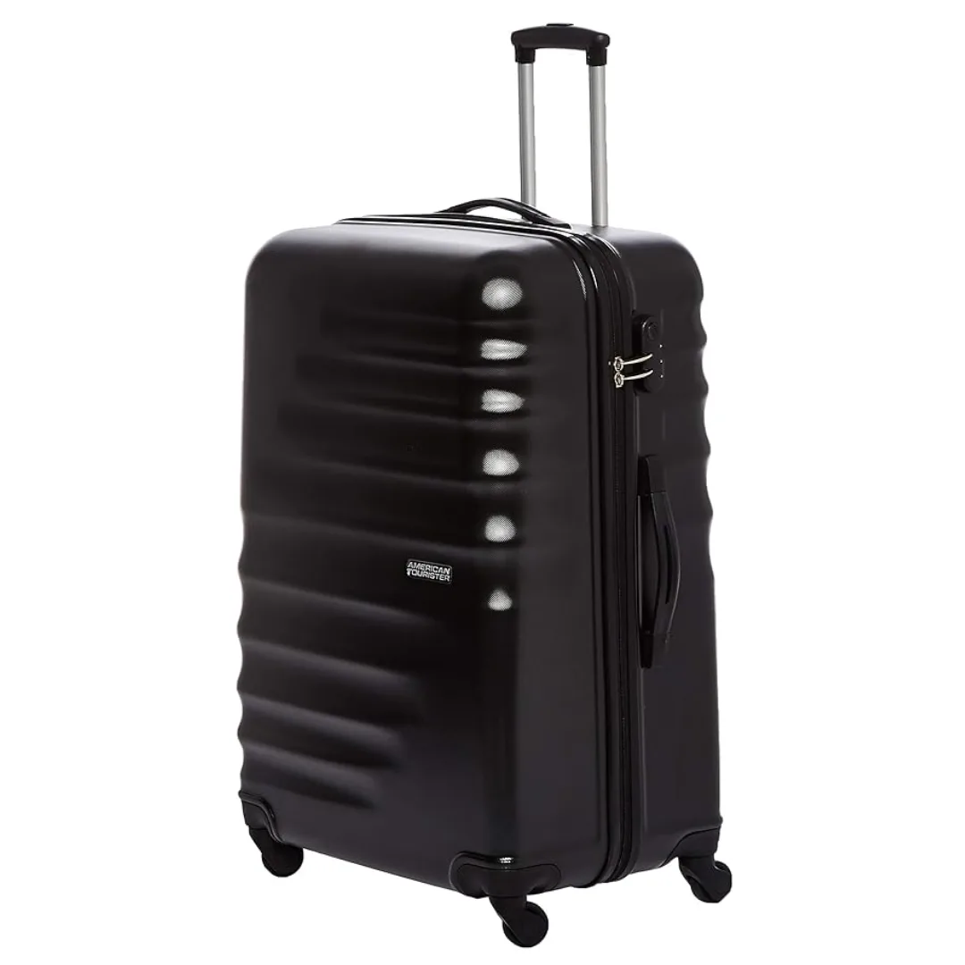 American Tourister Preston 77cm Black Large Suitcase