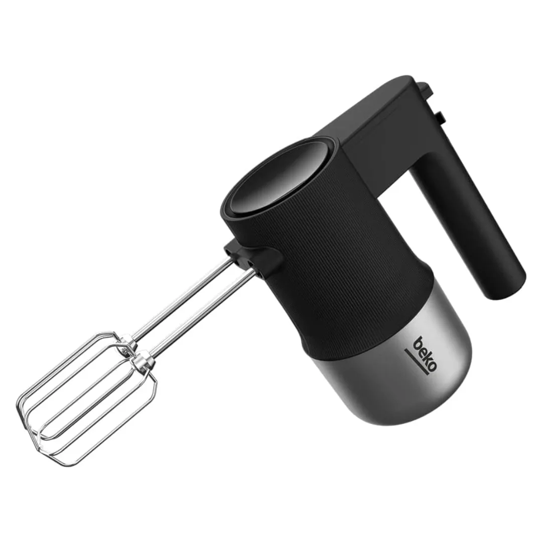 Beko Hand Mixer, 500 Watts, 4 speed settings, Turbo function, Stainless steel beaters