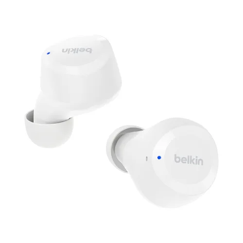 Belkin SoundForm Bolt True Wireless Earbuds 28-Hour Battery White