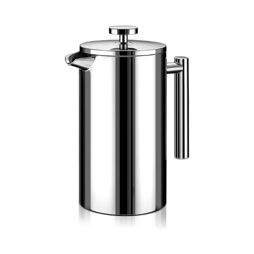 Bon Appetit 700ml Stainless Steel Double-Wall French Press Coffee &amp; Tea Maker