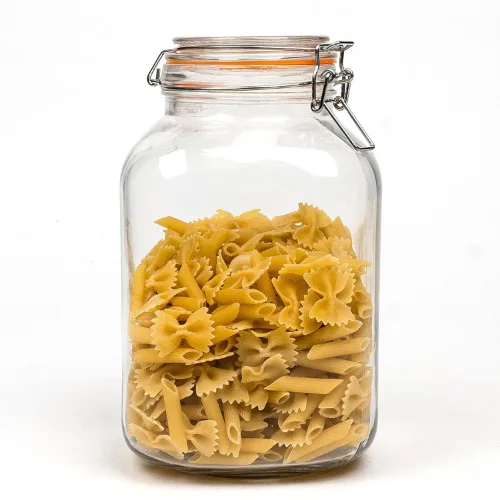 Bon Appetit Glass Jar with Airtight Clamp Lid 3L BA27