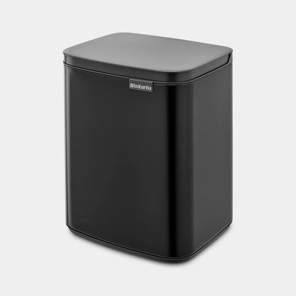 Brabantia BO Waste Bin 12L Matt Black 230363