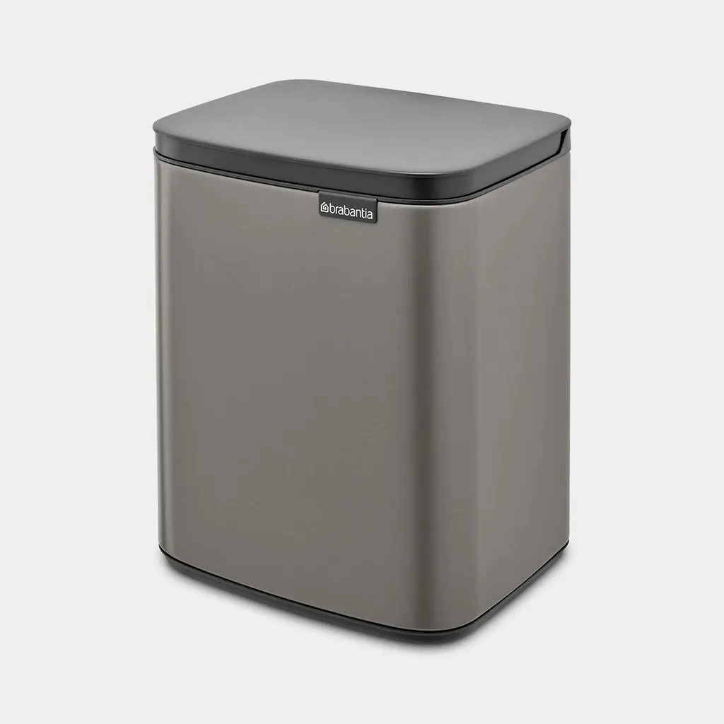 Brabantia BO Waste Bin 7L Platinum 22924