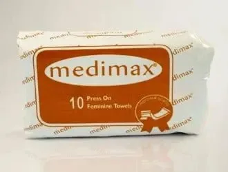 Medimax247 Sanitary Pads 10'S