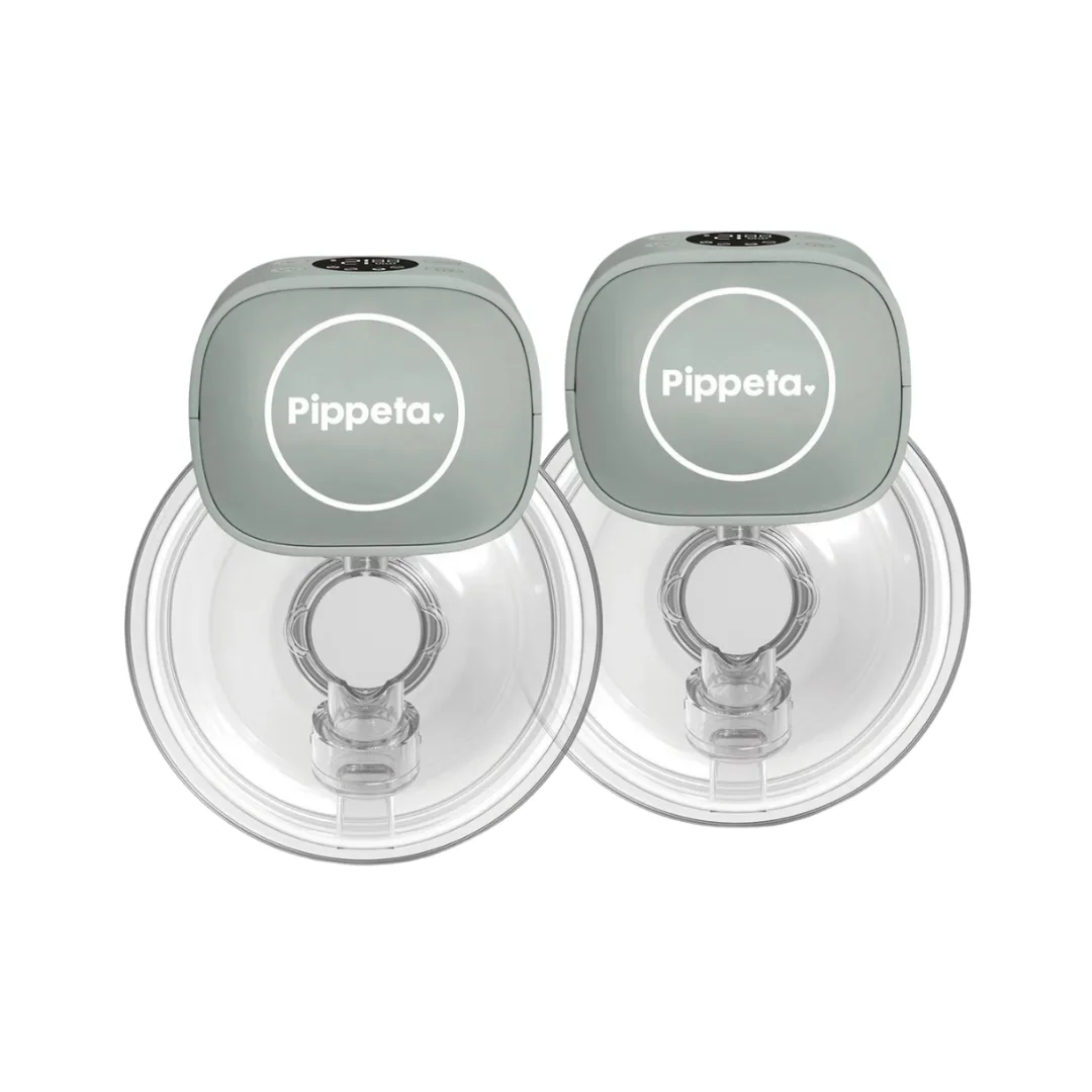 Pippeta Led Wearable Hands Free Breast Pump - 2 Pack