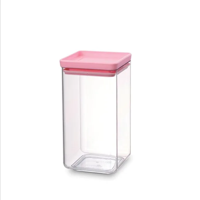 Square Canister 1.6L - Pink