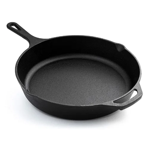 Cast Iron Skillet Frying Pan 26cm Oven Safe HM-BA184