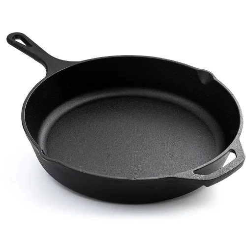 Cast Iron Skillet Frying Pan 30cm Oven Safe HM-BA185