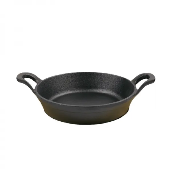 Cast Iron Skillet with 2 Side Handles 16cm HM-BA187