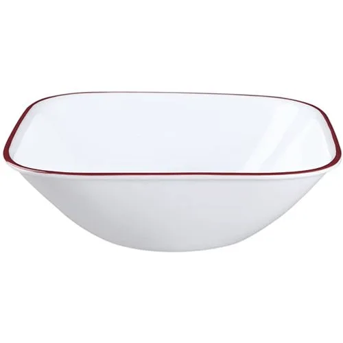 Corelle Kyoto Leaves Square Bowl 650ml 22oz - Set Of 6