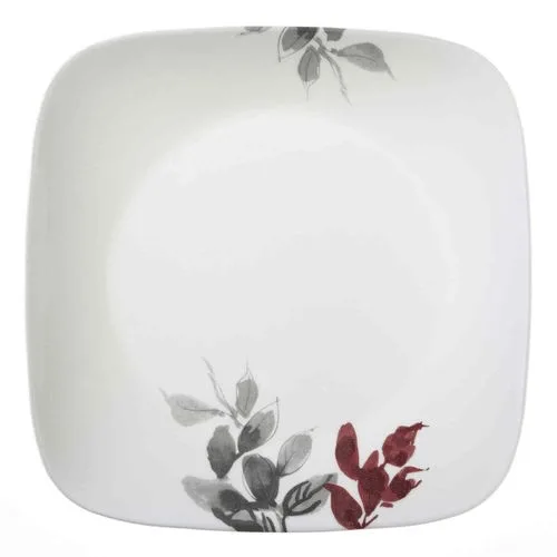 Corelle Kyoto Leaves Square Dinner Plate - Set Of 6 - 26.7cm