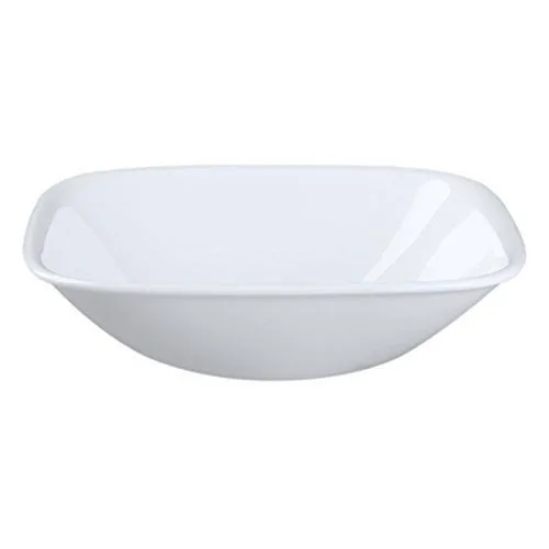 Corelle Pure White Square Dessert Bowl - - 296ml Set Of 6