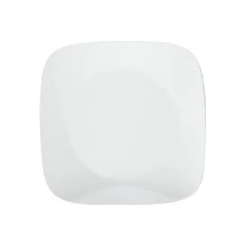 Corelle Pure White Square Lunch Plate - Set Of 6 22.9cm