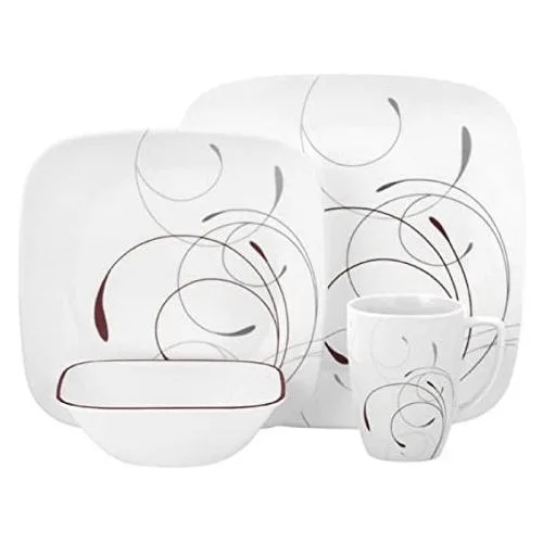 Corelle Splendor Square Dinner set- 16pcs Set