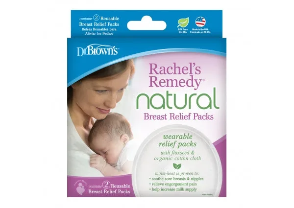 Dr Brown's Rachel's Remedy Breast Relief Packs - 2Pack- BF001