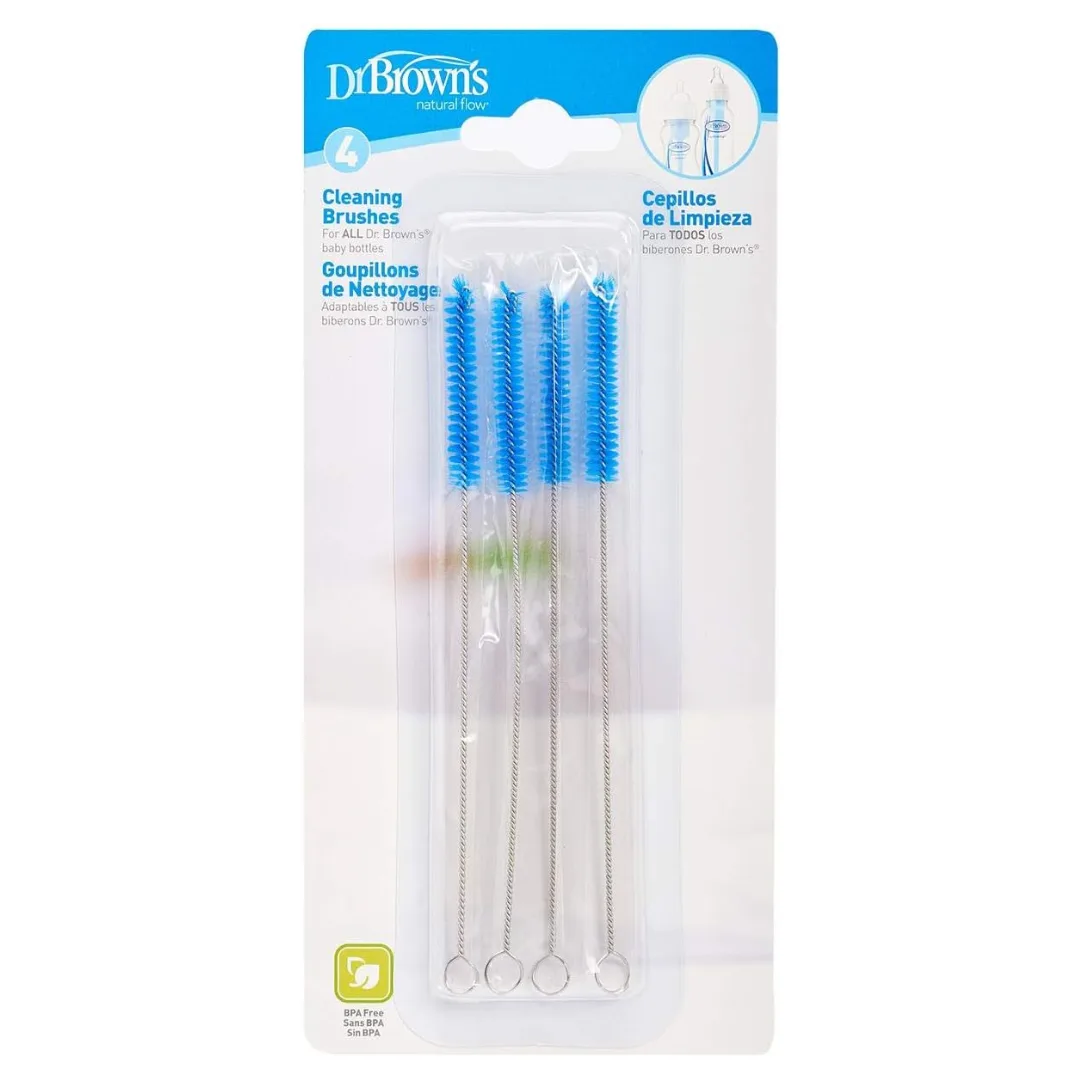 Dr. Brown's Natural Flow Cleaning Brush 4 - Pack-N0620