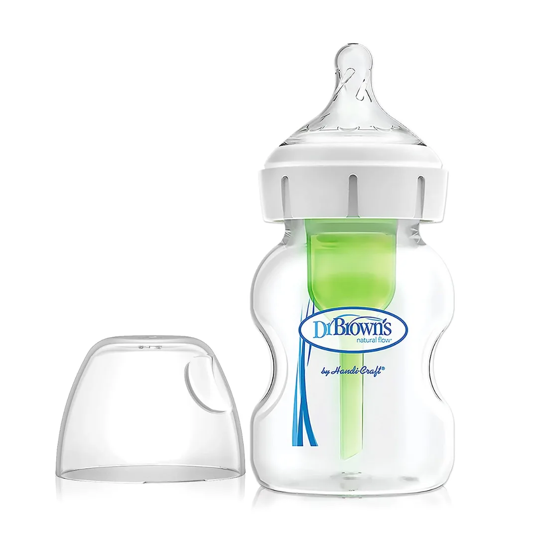 Dr. Brown's Options plus Baby Bottle 150ml Blue with Level-1 Teat