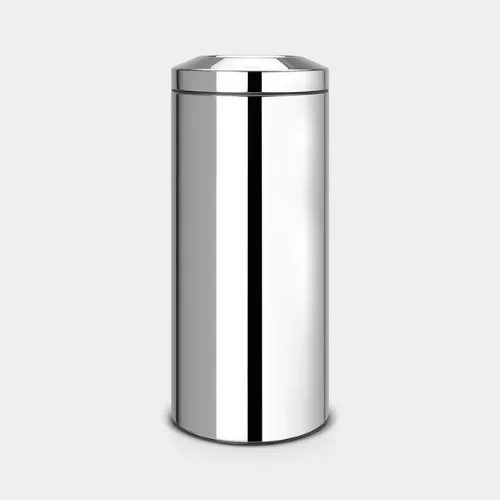 Brabantia FlameGuard Waste Bin 30L Brilliant Steel 119163-1