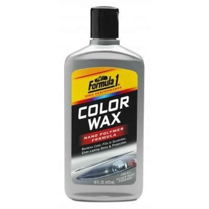 Formula 1 Silver Color Car Wax Restore &amp; Protect Silver Car Paint 473ml