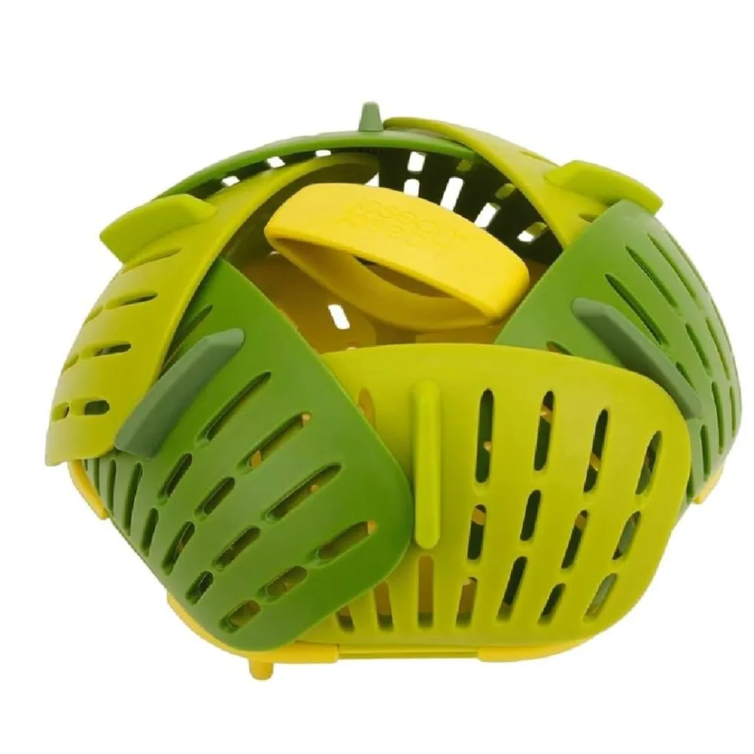 Joseph Joseph Bloom Folding Steamer Basket Green 45030
