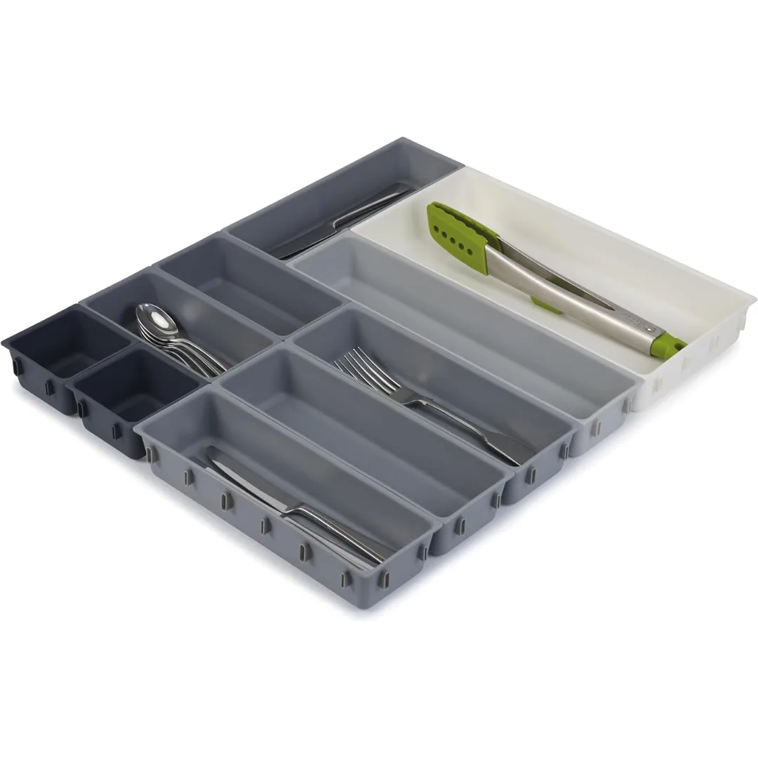 Joseph Joseph Blox 10-Piece Drawer Organiser Set Grey 85200