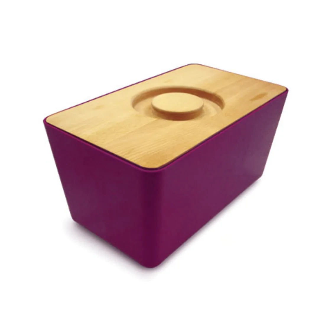 Joseph Joseph Bread Bin Aubergine 80043