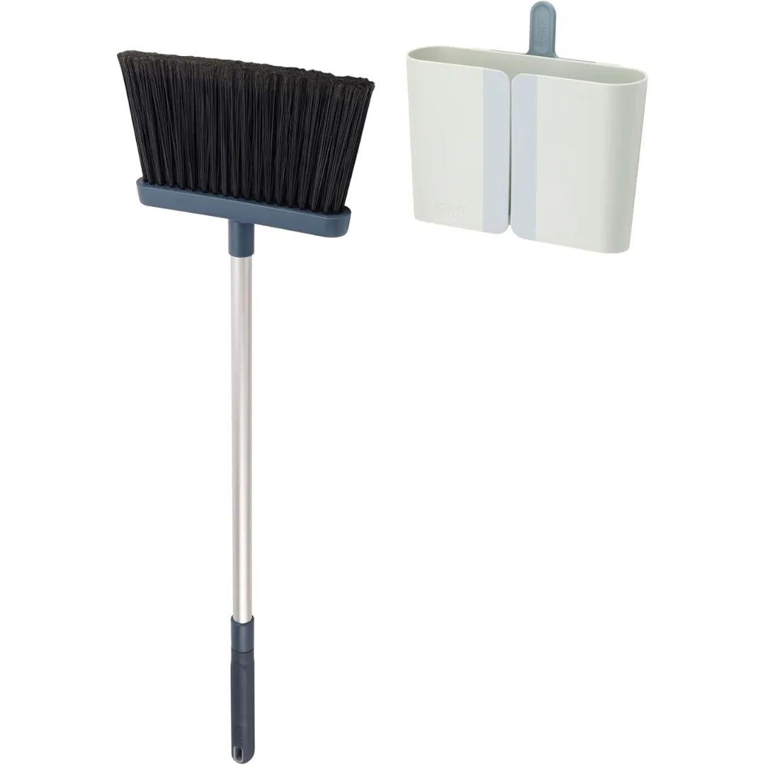 Joseph Joseph CleanStore Broom Longbristle Blue 65002