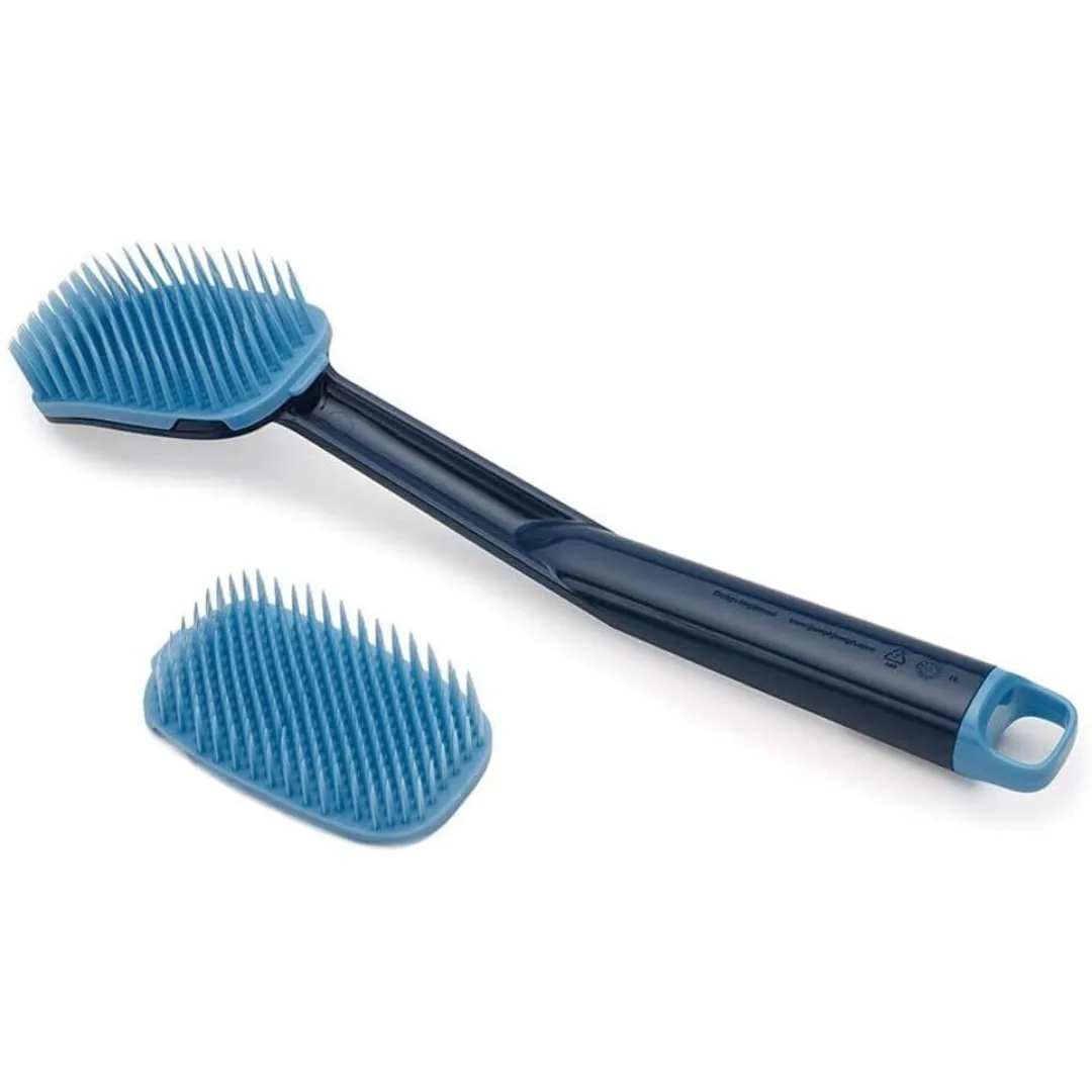 Joseph Joseph CleanTech Washing-Up Brush &amp; Scrubber Set Blue 85159