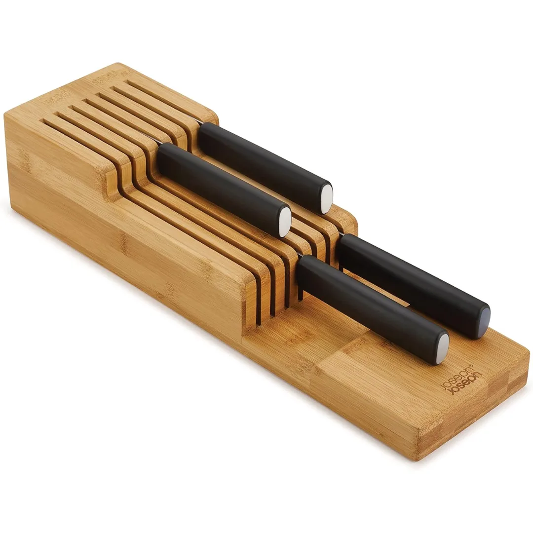 Joseph Joseph DrawerStore Bamboo 2-Tier Knife Organiser 85169