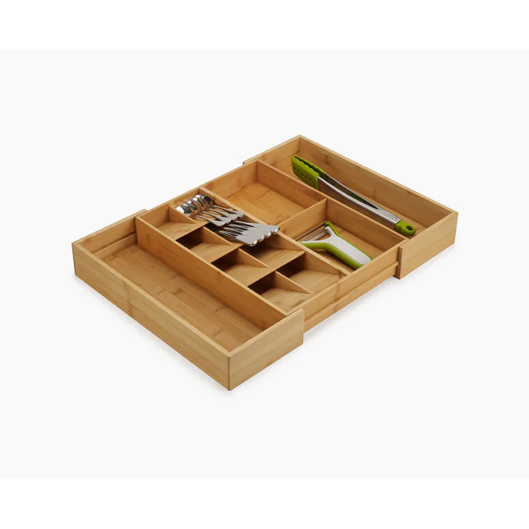 Joseph Joseph DrawerStore Bamboo Expanding Cutlery Organiser 851696